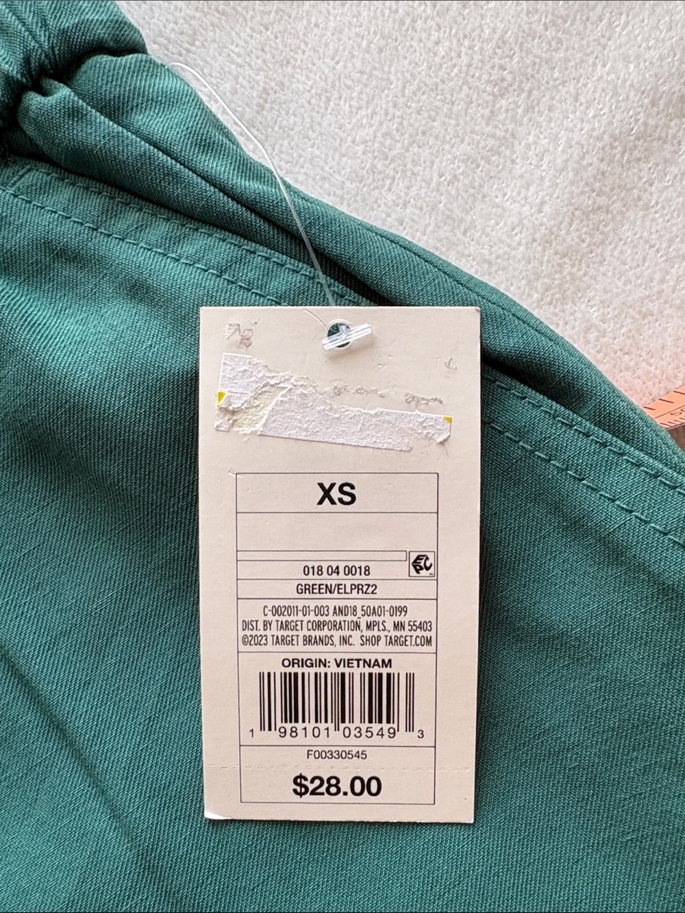NWT A NEW DAY Women's Green Cargo Style Pants - Picture 7 of 10